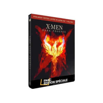 X-Men : Dark Phoenix Steelbook Edition Spéciale Fnac Blu-ray 4K Ultra HD