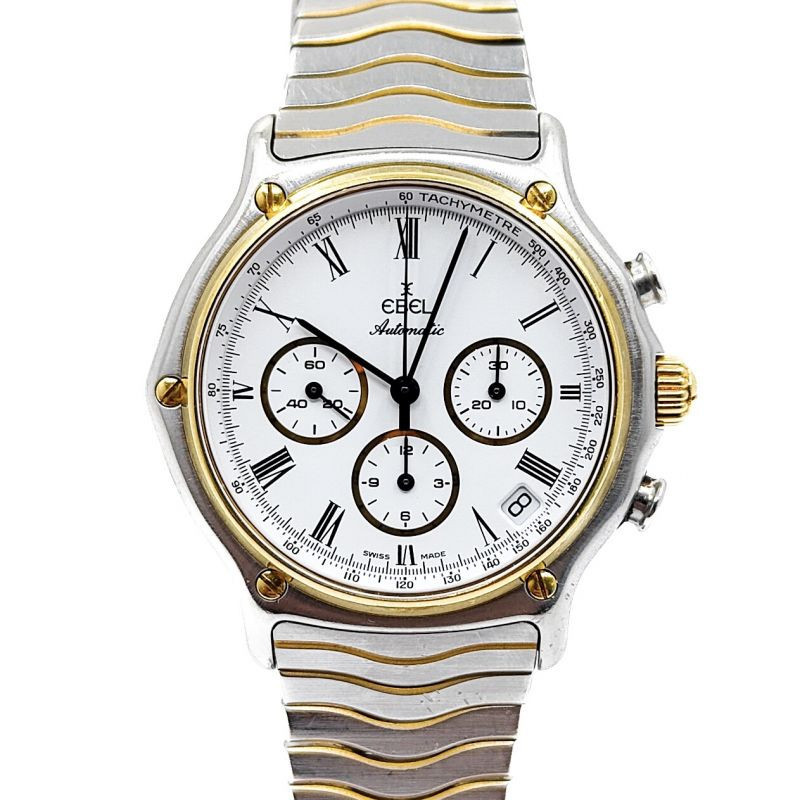 EBEL EL PRIMERO 1911 CHRONOGRAPH 39MM OR/ACIER 1134901