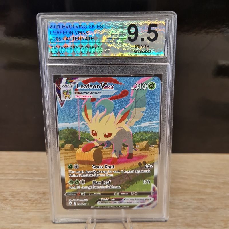 PHYLLALI VMAX (EVS 205) EVOLUTION CELESTE POKEMON ENG SWISS GRADING 9.5