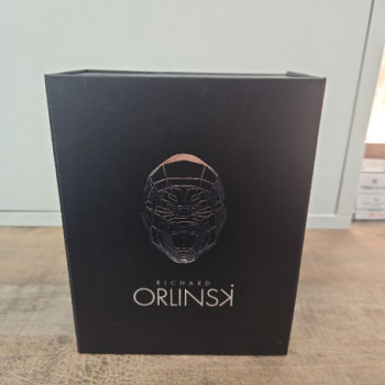 ORLINSKI STATUE RHINOCEROS BLEU 15CM