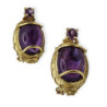 BOUCLES D OREILLES VINTAGE OR 18CT 11.97GRS