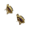 BOUCLES D OREILLES VINTAGE OR 18CT 11.97GRS