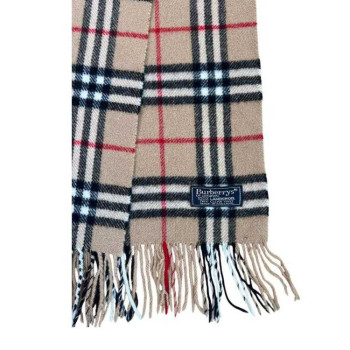 ECHARPE BURBERRY EN LAINE BEIGE