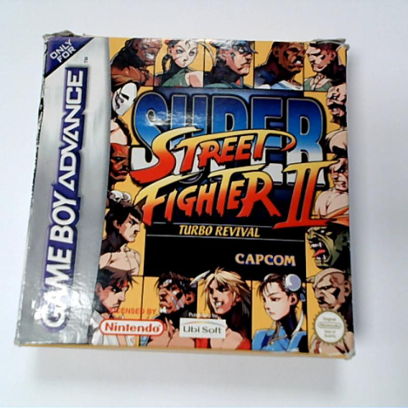 SUPER STREET FIGHTER II TURBO REVIVAL - GBA (complet)
