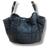 SAC PRADA NYLON CUIR NOIR