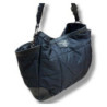 SAC PRADA NYLON CUIR NOIR