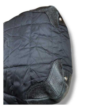SAC PRADA NYLON CUIR NOIR