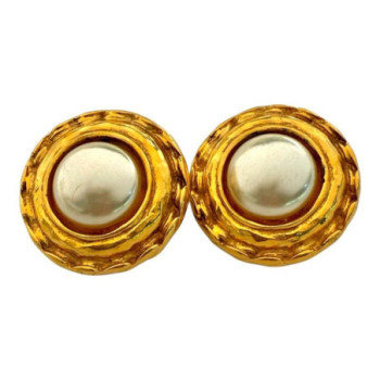 BOUCLES D'OREILLES  CHANEL VINTAGE