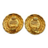 BOUCLES D'OREILLES  CHANEL VINTAGE