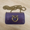 SAC À MAIN VIOLET PINKO