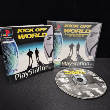 KICK OFF WORLD PS1 COMPLET