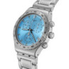 MONTRE SWATCH YVS528G THAT'S SO PEACHY (43mm) Blue Chronograph