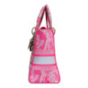 SAC LADY DIOR  ROSE D-LITE TOILE