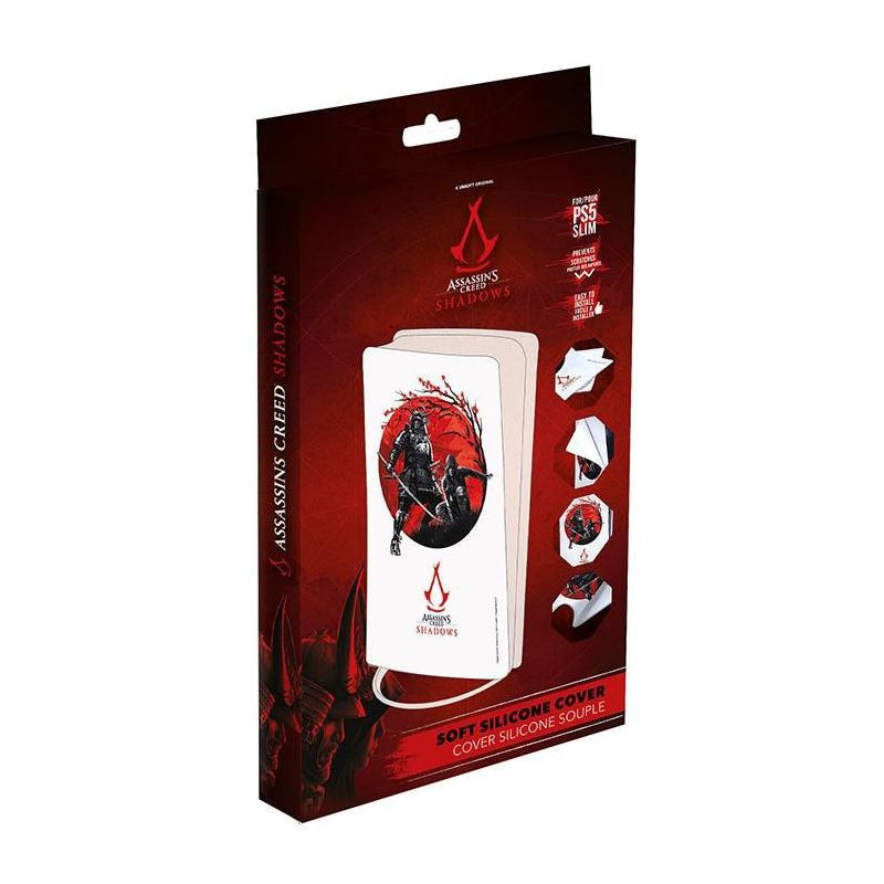 COVER SILLICONE SOUPLE PS5 SLIM - ASSASSIN'S CREED