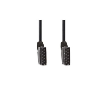 NEDIS SCART Cable – SCART Male – SCART Male – Nickel-Plated – 480p – 1.50 M –