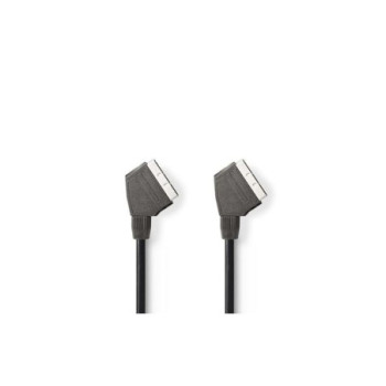 NEDIS SCART Cable – SCART Male – SCART Male – Nickel-Plated – 480p – 1.50 M –
