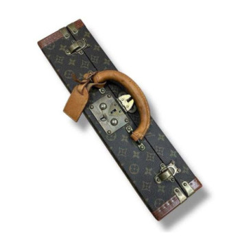 VALISETTE RIGIDE LOUIS VUITTON 44 X 34 MONO ANNEE 90 1 CLEF