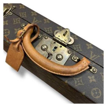 VALISETTE RIGIDE LOUIS VUITTON 44 X 34 MONO ANNEE 90 1 CLEF