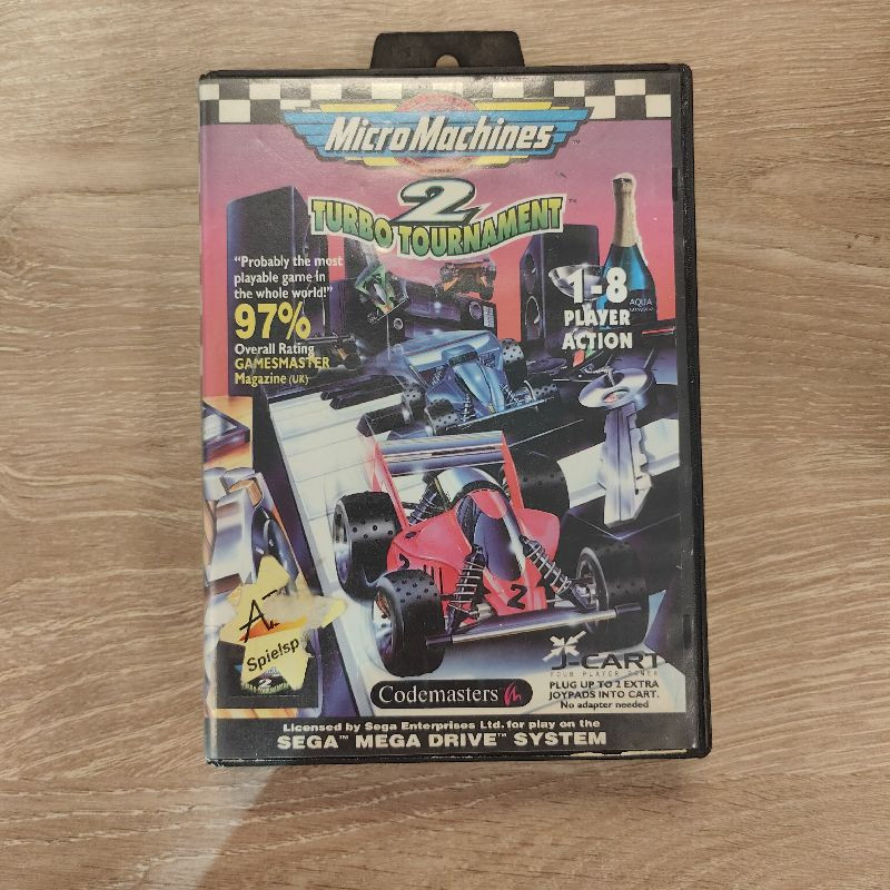 MICRO MACHINE 2 TURBO TOURNAMENT MEGA DRIVE