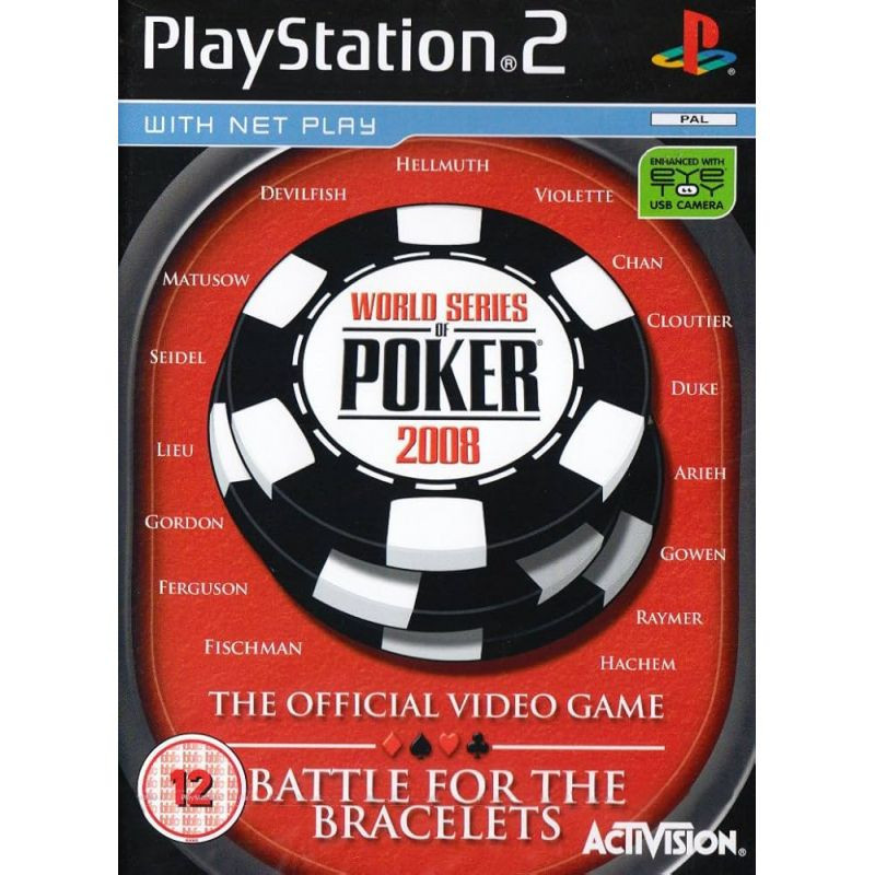 WORLD SERIES OF POKER 2008 - PS2