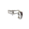BRACELET CHOPARD CAOUTCHOUC ET BOUCLE DEPLOYANTE 23MM