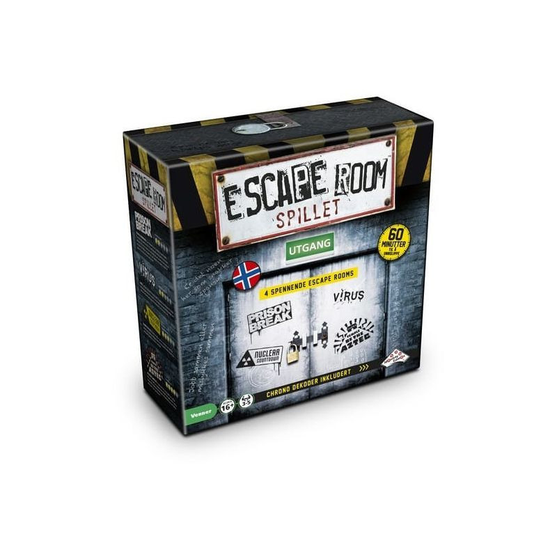 ESCAPE ROOM - the Game - Set of 4 Different Adventures