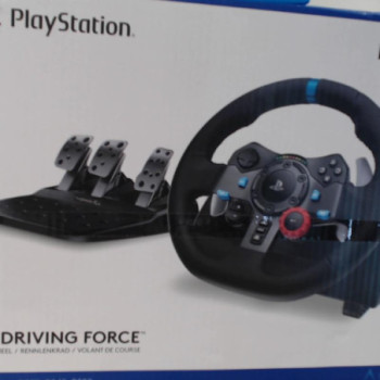 Logitech G29 Driving Force Race Wheel + Logitech G Driving Force Shifter Bundle PS3 PS4 PS5 PC
