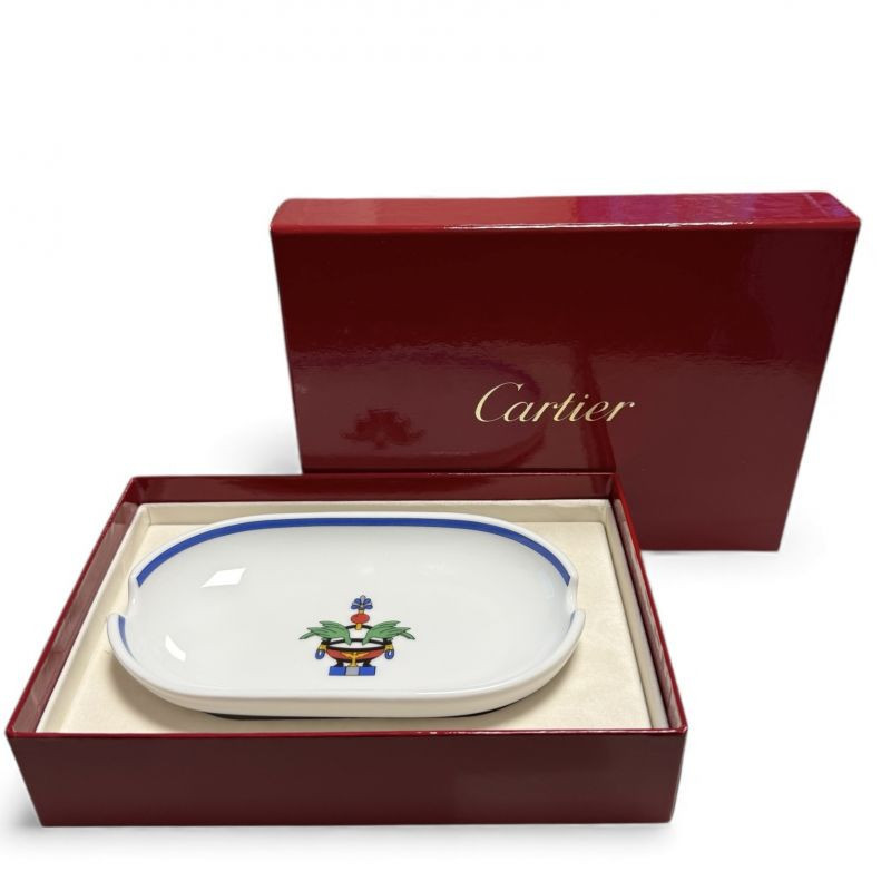 VIDE POCHE CARTIER VENITIEN PORCELAINE DE LIMOGES