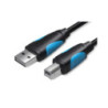 VENTION CABLE USB 2 0 TYPE A MALE TO B MALE