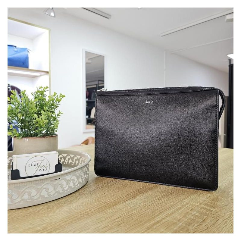 CLUTCH BALLY NOIR