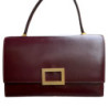 SAC HERMES  BOX BORDEAUX EGEE