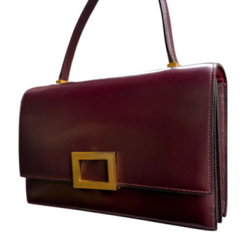 SAC HERMES  BOX BORDEAUX EGEE
