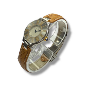 CARTIER 21 MUST DE CARTIER 31MM QUARTZ BRACELET CUIR