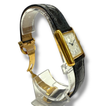 MONTRE MUST DE CARTIER TANK 2415 PLAQUE OR