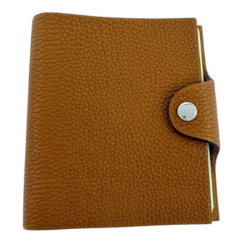 Mini Agenda en Cuir Marron + Boîte