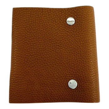 Mini Agenda en Cuir Marron + Boîte