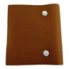 Mini Agenda en Cuir Marron + Boîte