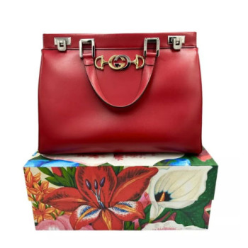 GUCCI ZUMI 2019 CUIR LISSE ROUGE
