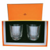 VERRE A WHISKY GRAND MODEL HERMES ISKANDERS LOT DE 2