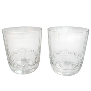 VERRE A WHISKY GRAND MODEL HERMES ISKANDERS LOT DE 2