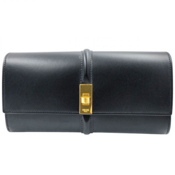 CELINE LARGE FLAP WALLET NOIR