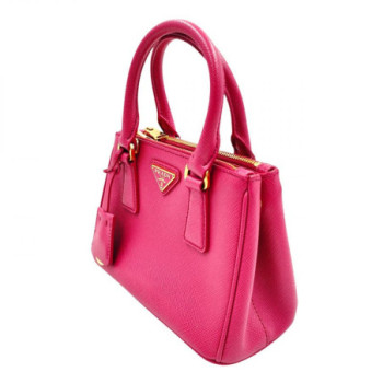 PRADA MINI GALLERIA SAFFIANO LUX FUXIA