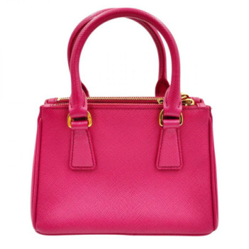 PRADA MINI GALLERIA SAFFIANO LUX FUXIA