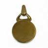MEDAILLON BULGARI OR ET ACIER 19GRS