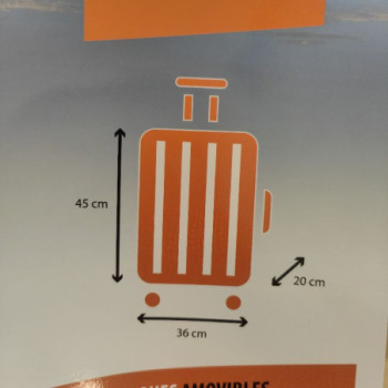 VALISE RIGIDE VLA1312 T F 45x36x20