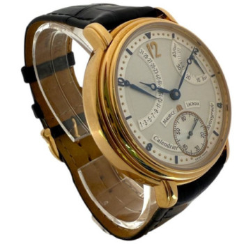 MONTRE  MAURICE LACROIX CALENDRIER RETROGRADE  OR 18CT REF: 76847