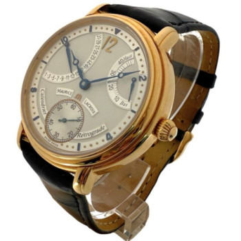 MONTRE  MAURICE LACROIX CALENDRIER RETROGRADE  OR 18CT REF: 76847