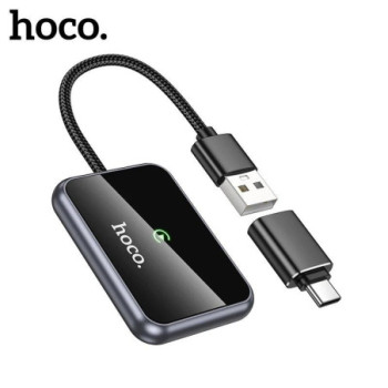 HOCO CARPLAY USB A USB C BLACK
