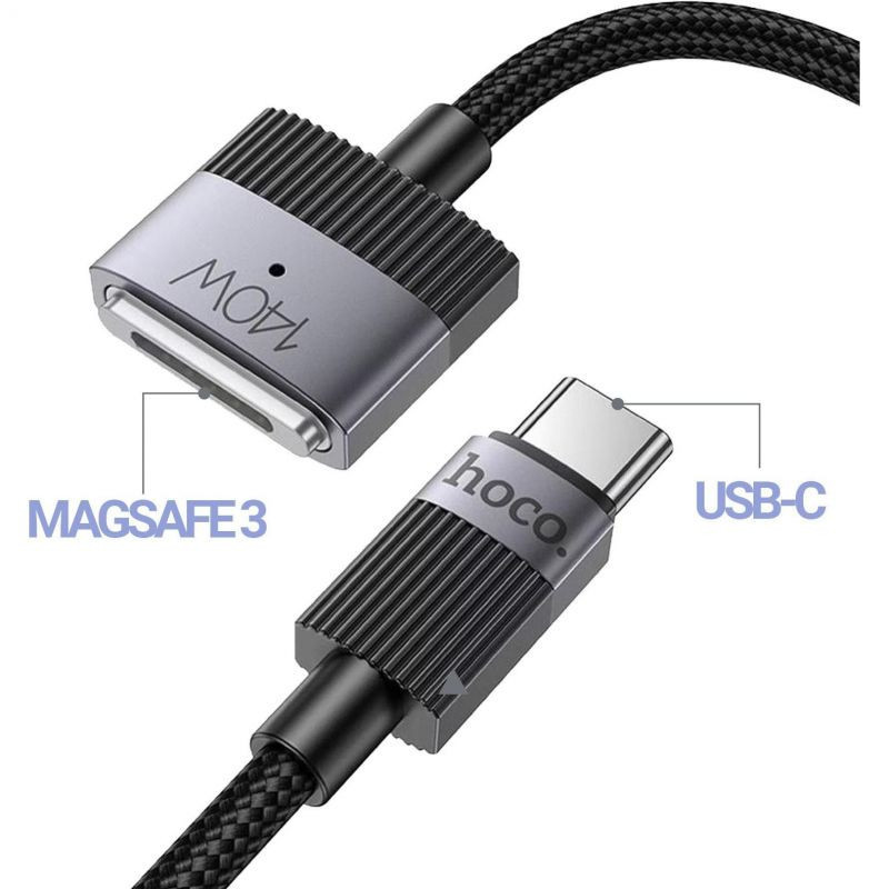CABLE USB C TO MAG3 140W 5A 1.8M BLACK