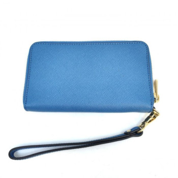 PORTFEUILLE MICHAEL KORS BLEU